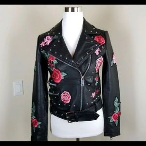 🔥SALE🔥Belle Vere leather jacket, xsmall! NWOT